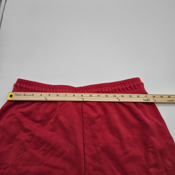 Nike Sportswear Red Jersey Athletic Shorts Mens XL‎ Drawstring Pockets - Picture 5 of 7